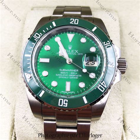 rolex submariner prix maroc